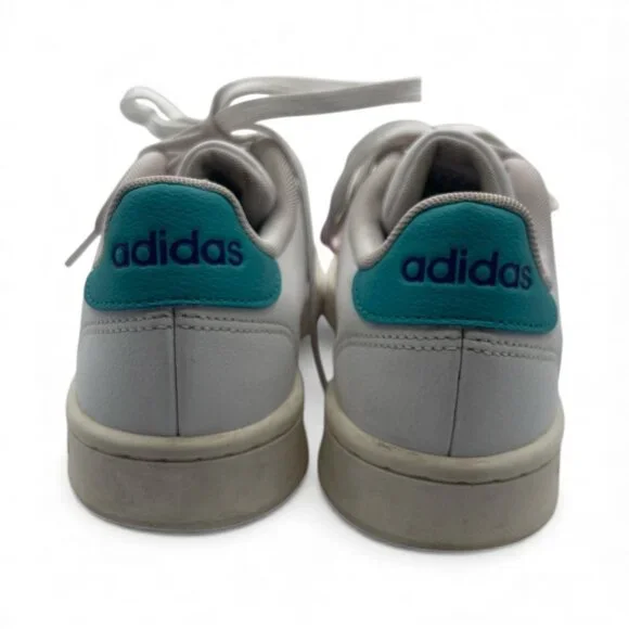 Adidas Women’s Grand Court Energy Ink White Leather Lace Up Sneakers US 9 - Picture 5 of 7